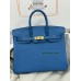 Birkin25 togo Blue zanzibar B3 Gold Hardware Togo