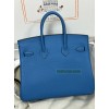 Birkin25 togo Blue zanzibar B3  Gold Hardware  Togo 