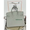 Birkin25  80/Pearl Grey (Gris Perle)   Togo 