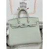 Birkin25  Gris NeveSilver Hardware