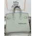 Birkin25  Gris NeveSilver Hardware