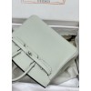 Birkin25  Gris NeveSilver Hardware