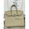 Birkin25  S2/ Trench   Togo Silver Hardware