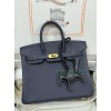 Birkin25  2Z/ Blue nuit  Togo  Gold Hardware