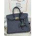 Birkin25  2Z/ Blue nuit  Togo  Gold Hardware