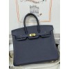 Birkin25  2Z/ Blue nuit  Togo  Gold Hardware