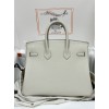 Birkin25 8L/Beton (Béton)   Togo Silver Hardware
