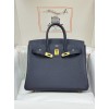 Birkin25  2Z/ Blue nuit  Togo Gold Hardware
