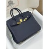 Birkin25  2Z/ Blue nuit  Togo Gold Hardware