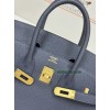 Birkin25  2Z/ Blue nuit  Togo Gold Hardware