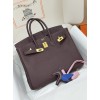Birkin25 0G/Rouge Sellier  Togo Gold Hardware
