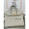 Birkin25cm 10/Craie   Togo Gold Hardware