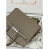 Birkin25cm  18/Étoupe Grey Togo Silver Hardware
