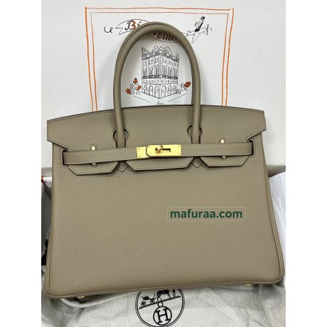 Birkin30  Beige marfa   8Q  Togo 