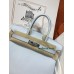 Birkin30 08/Blue Pale Epsom Silver Hardware