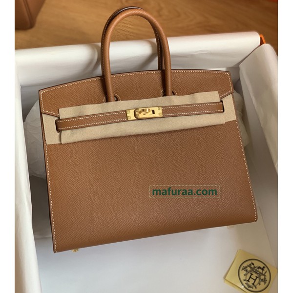 Birkin 25cm 37 /Gold  Epsom  Gold Hardware