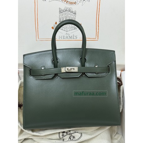 Birkin 25cm V6/Canope   box  Silver Hardware
