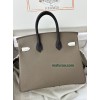 Birkin 25cm 18/Étoupe Grey (Étoupe)  Epsom