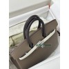 Birkin 25cm 18/Étoupe Grey (Étoupe)  Epsom