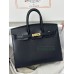 Birkin25cm 89/Black (Noir)