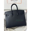 Birkin25cm 89/Black (Noir) 