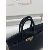 Birkin25cm 89/Black (Noir) 