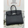 Birkin25cm 89/Black (Noir) 