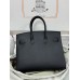 Birkin25cm 89/Black (Noir)