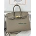 Birkin25cm 18/Étoupe Grey (Étoupe) Epsom