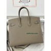 Birkin25cm 18/Étoupe Grey (Étoupe)  Epsom