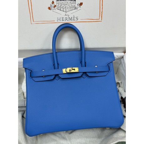 Birkin25cm T7/Blue Hydra   swift   Gold Hardware