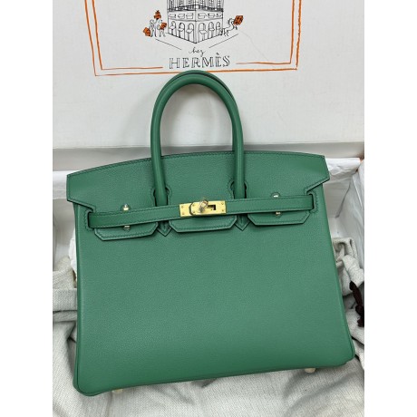 Birkin25cm U4/Vert Vertigo   swift   Gold Hardware