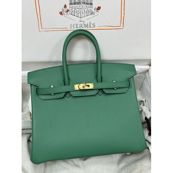 Birkin25cm U4/Vert Vertigo   swift   Gold Hardware