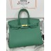 Birkin25cm U4/Vert Vertigo swift Gold Hardware