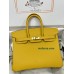 Birkin25cm 9D/Jaune Ambre swift