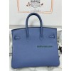 Birkin25cm R2/Blue Agate  swift  Silver Hardware