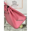 Birkin25cm 8W/Rose Azalee swift  Silver Hardware