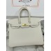 Birkin25cm 10/Craie swift Gold Hardware