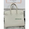 Birkin25cm 10/Craie  swift   Gold Hardware