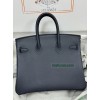 Birkin25cm 2Z/Blue nuit  swift  Silver Hardware