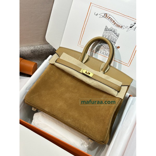 Birkin25cm 4G/Brulee  swift  Gold Hardware