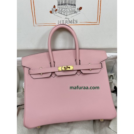Birkin25cm 3Q/Rose Sakura  swift   Gold Hardware