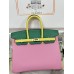 Birkin25cm 5P/Pink swift Gold Hardware