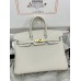 Birkin25cm 10/Craie swift Gold Hardware