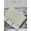 Birkin25cm 10/Craie   swift   Gold Hardware