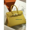 Birkin30cm 9D/Jaune Ambre swift  Gold Hardware