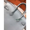 Birkin25cm J7/Blue Lin swift Silver Hardware
