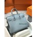 Birkin25cm J7/Blue Lin swift Silver Hardware