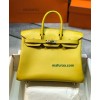 Birkin25cm 9D/Jaune Ambre swift  Gold Hardware