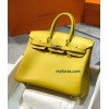 Birkin25cm 9D/Jaune Ambre swift  Gold Hardware